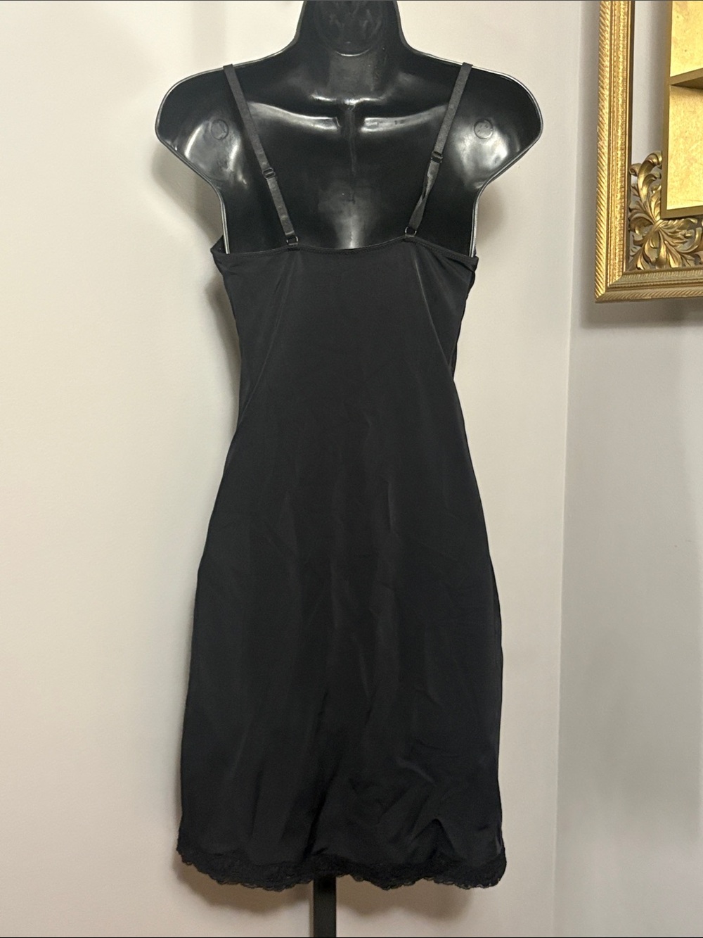 Marilyn Monroe 1X Black Lace Slip Dress Women's Intimates - Picture 2 of 3